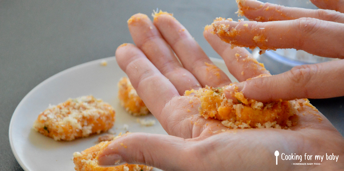 Shaping baby nuggets