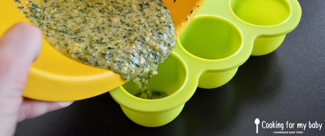 Recette De Petits Flans Aux Blettes Jambon Et Parmesan Pour Bebe Des 10 Mois Cooking For My Baby