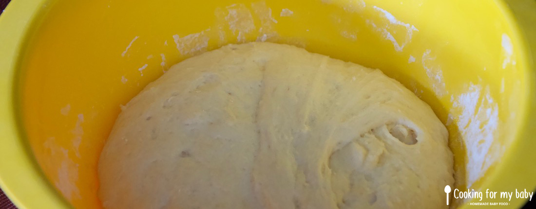 Baby brioche dough: first rise