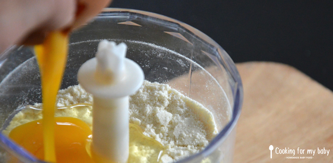 Egg for baby pancakes
