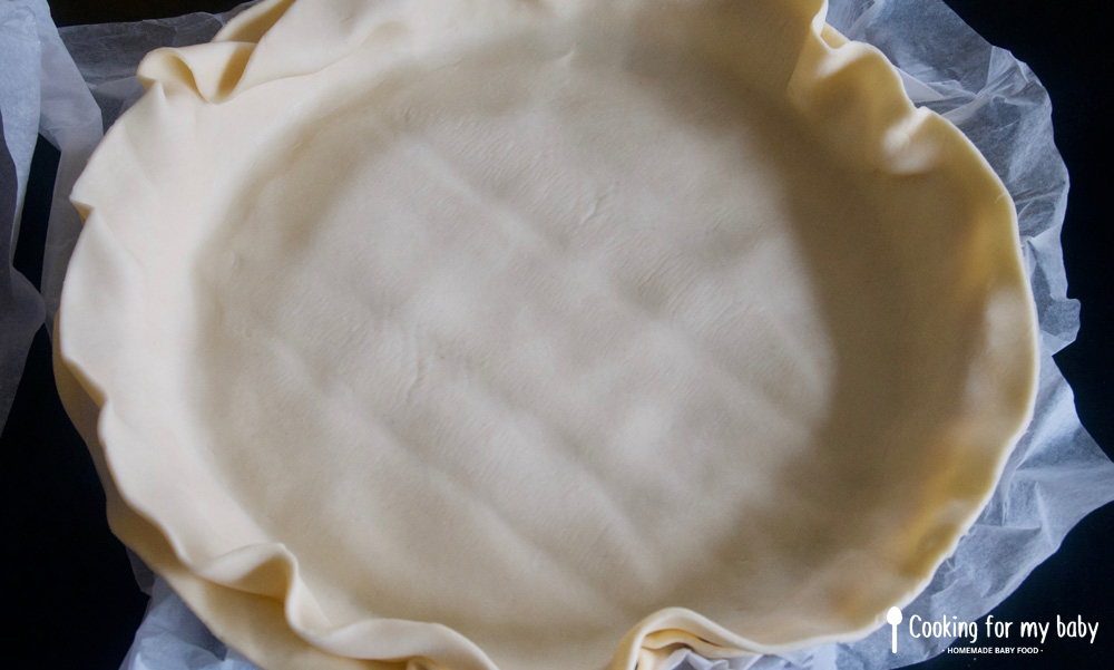 Puff pastry for baby-friendly galette des rois