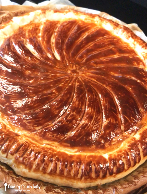Baby-friendly galette des rois recipe