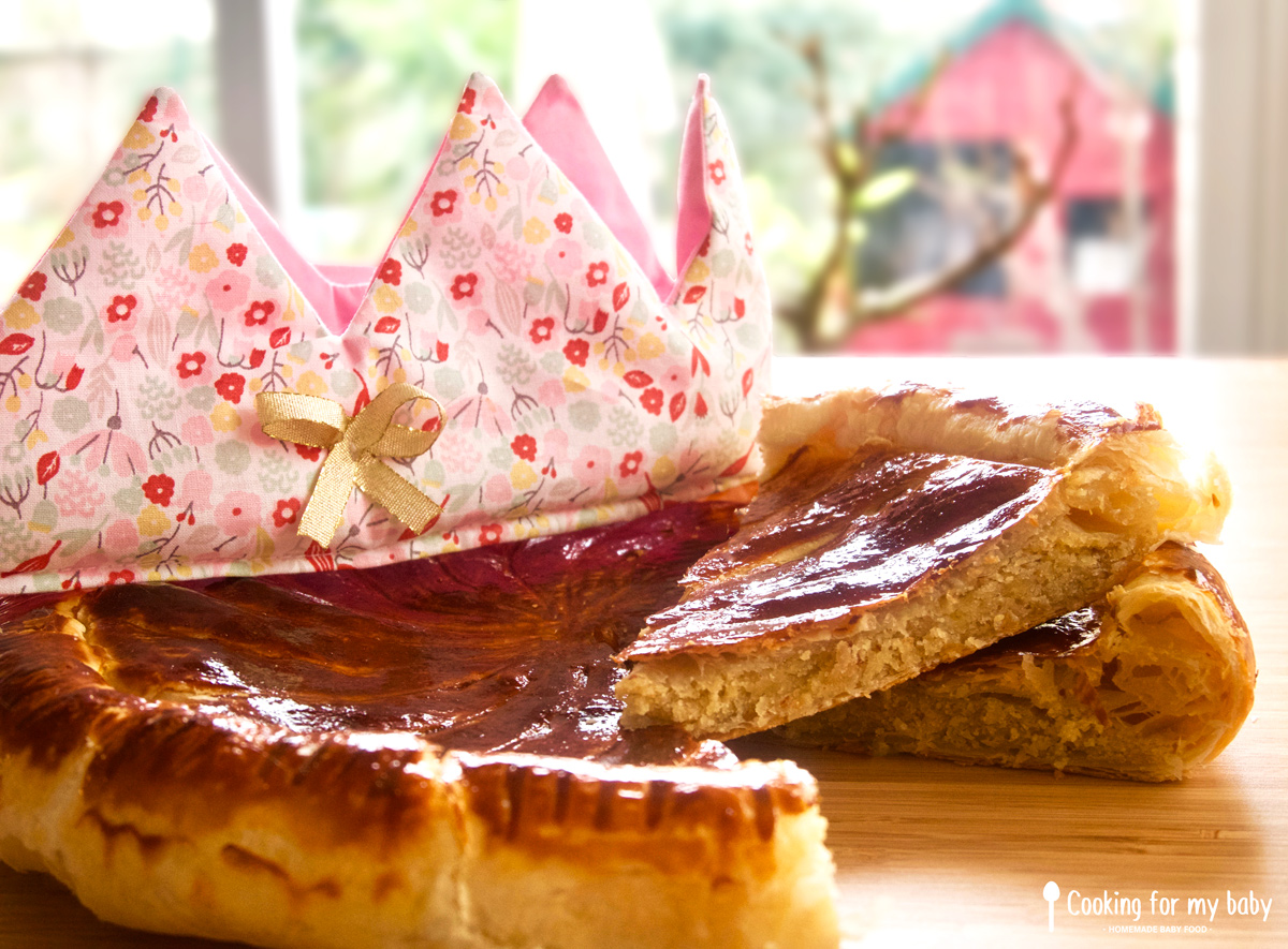 Recette de galette des rois légère pour bébé et toute la famille