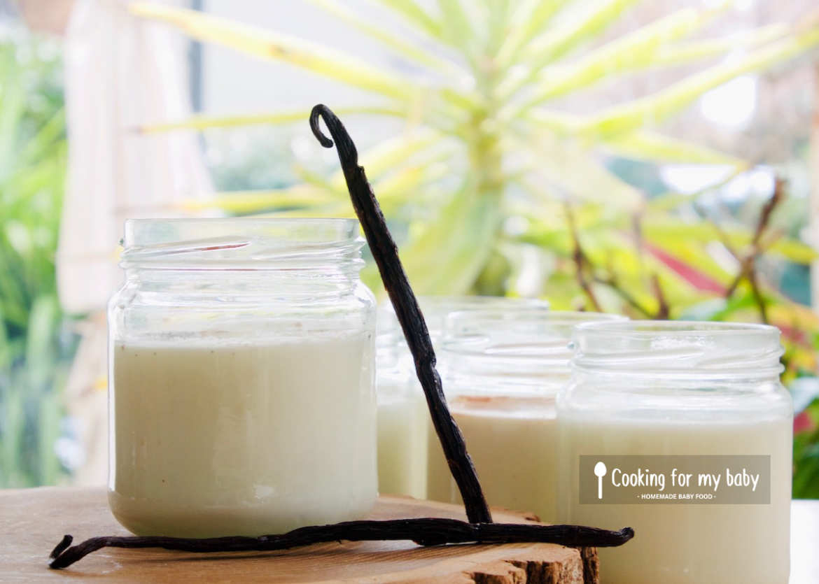Recette de yaourt vanille maison pour bébé (Dès 6 mois)