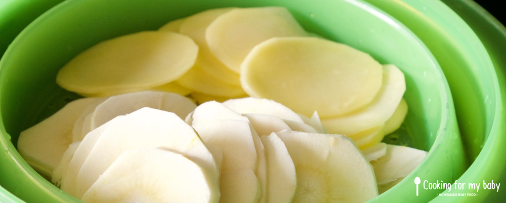Recette De Gratin De Panais Pomme De Terre Et Jambon Pour Bebe Des 12 Mois Cooking For My Baby