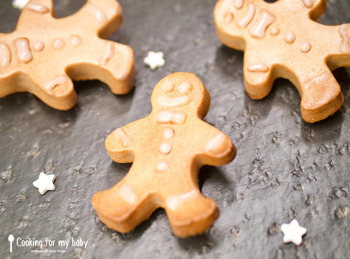 Recette de biscuits de Noël pour bébé façon pain d'épices