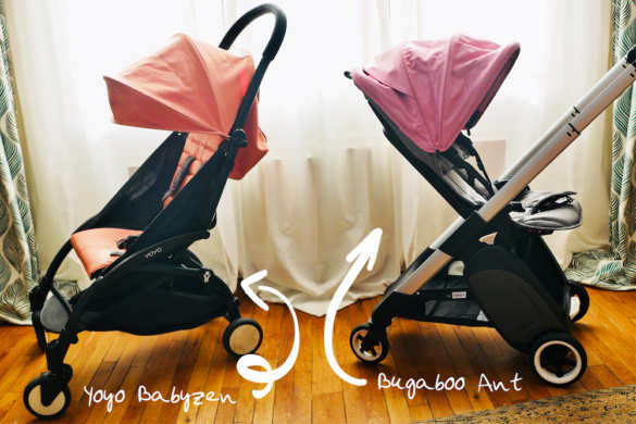 Poussette compacte : Test de la Bugaboo Ant vs Yoyo Babyzen