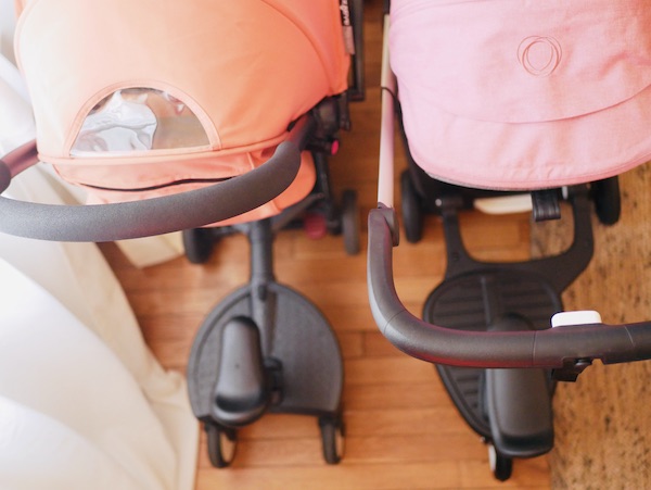 Poussette compacte : Test de la Bugaboo Ant vs Yoyo Babyzen 24 Poussettes Yoyo Babyzen et Bugaboo Ant - Guidons