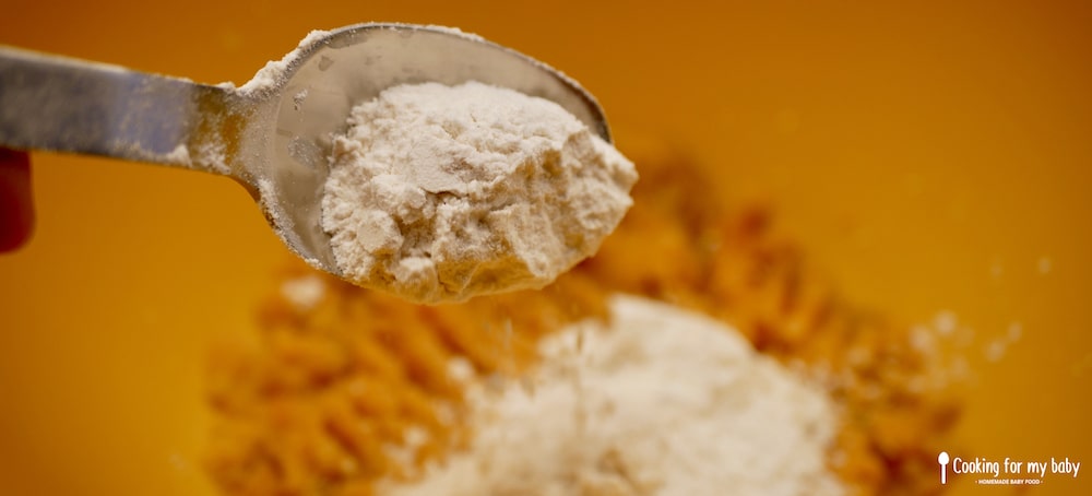 Flour for baby’s gnocchi