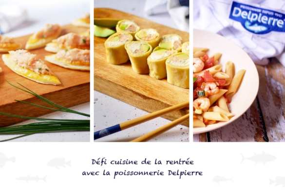 Défi cuisine rentrée avec Delpierre