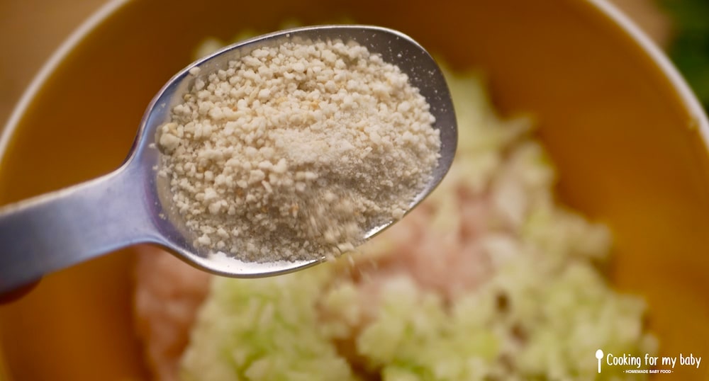 Breadcrumbs for Baby Meatballs