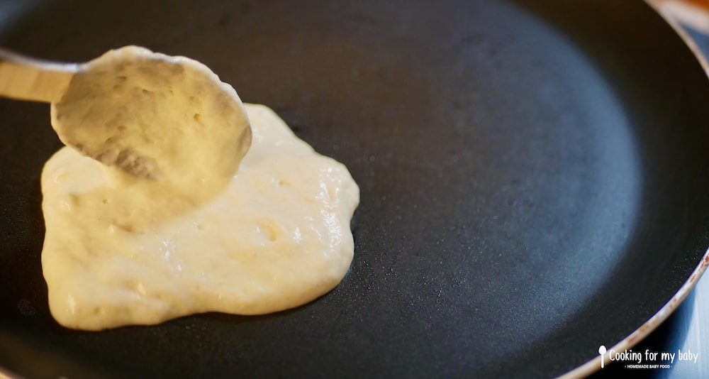 Cuisson des pancakes moelleux et épais