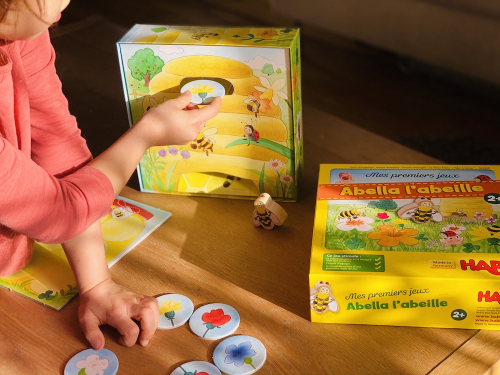 Jeu pour enfant Abella l'abeille de Haba