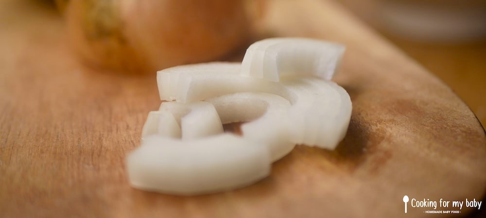 Onion for Baby Meatballs