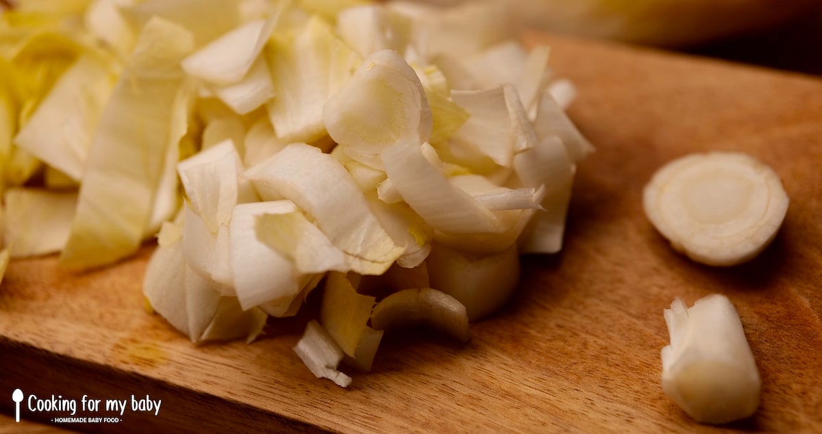 Recette De Gratin D Endives Et Pommes De Terre Au Reblochon Pour Bebe Et Toute La Famille Des 12 Mois Cooking For My Baby