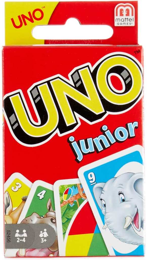 Cadeau de Noël pour enfant de 3 ans - Jeu de cartes Uno Junior