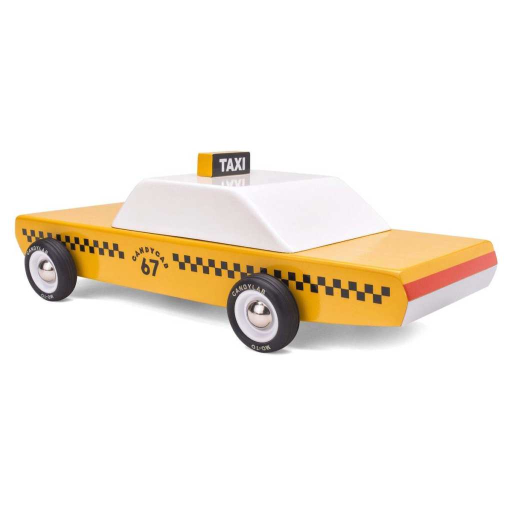 Idées Cadeaux de Noël pour enfants de 3 ans : Notre sélection 35 Candycab Taxi jaune - cadeau de Noël enfant 3 ans