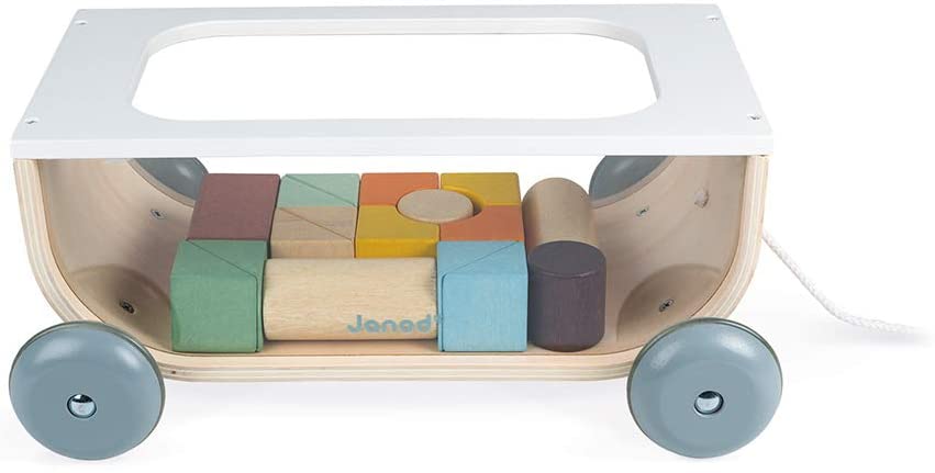 Idées Cadeaux de Noël pour enfants de 2 ans : Notre sélection 16 chariot janod osier enfant 2 ans cadeaux noel