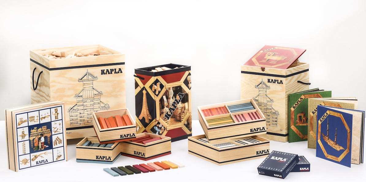 Idées Cadeaux de Noël pour enfants de 3 ans : Notre sélection 24 Kapla jeu de construction - cadeau de Noël enfant 3 ans