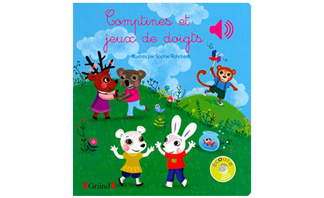 Nos idées Cadeaux de Noël pour enfant de 1 an 21 cooking for my baby idee cadeau grund livre sonore comptines