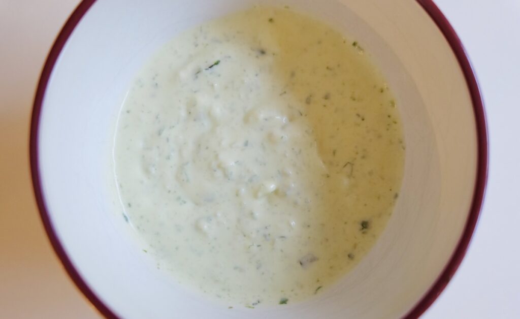 Creamy pesto