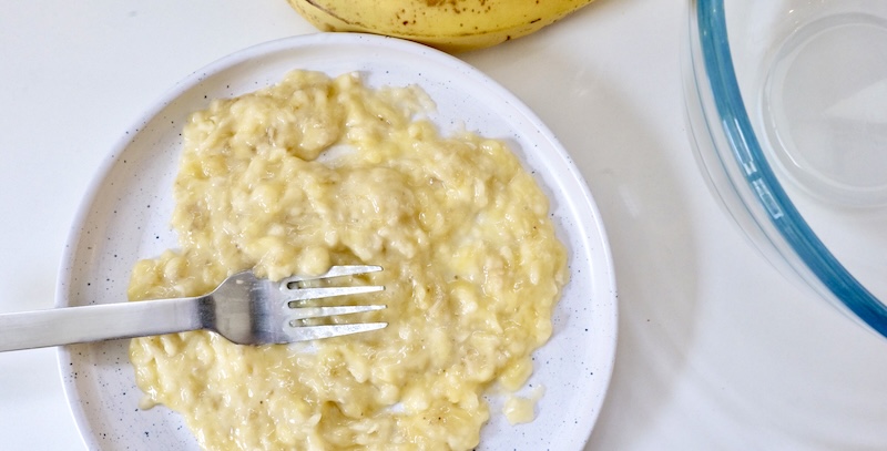 Mashed banana