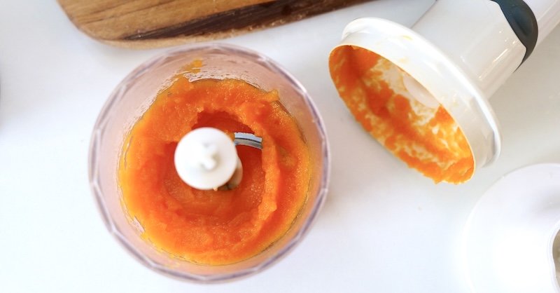 Carrot purée