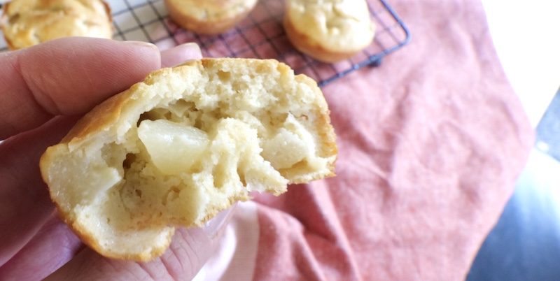 Soft muffin texture