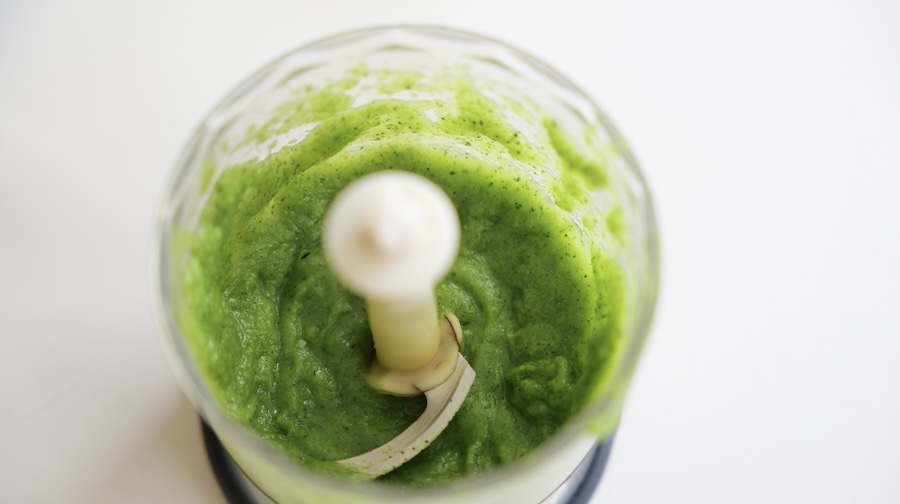 Zucchini purée